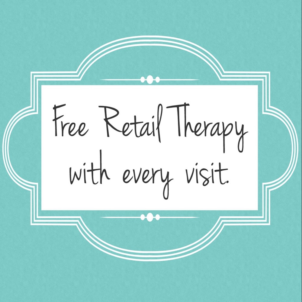 FREE Retail Therapy with every visit.